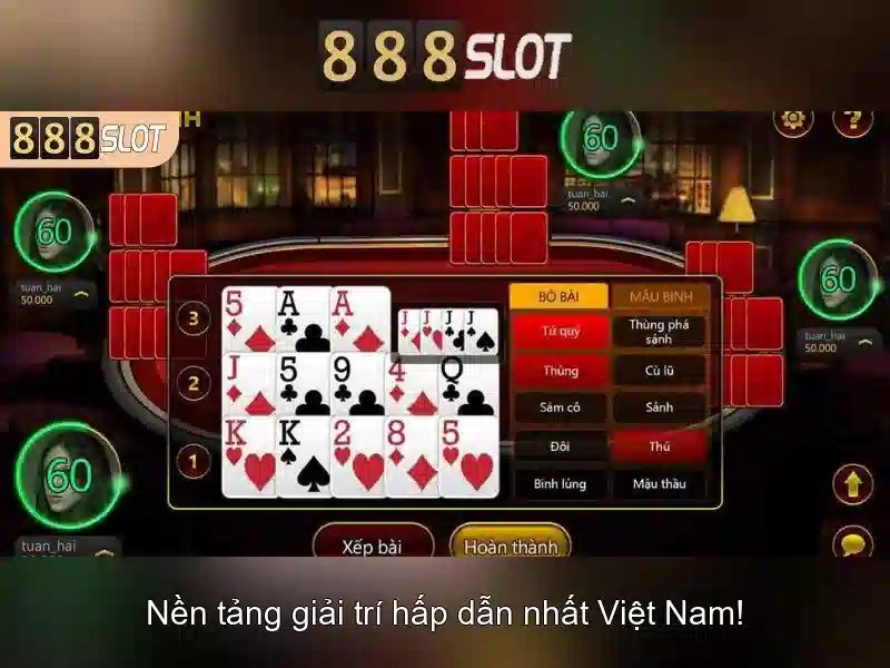 Khám phá thế giới game 888SLOT – Sòng bạc trực tuyến hàng đầu Việt Nam